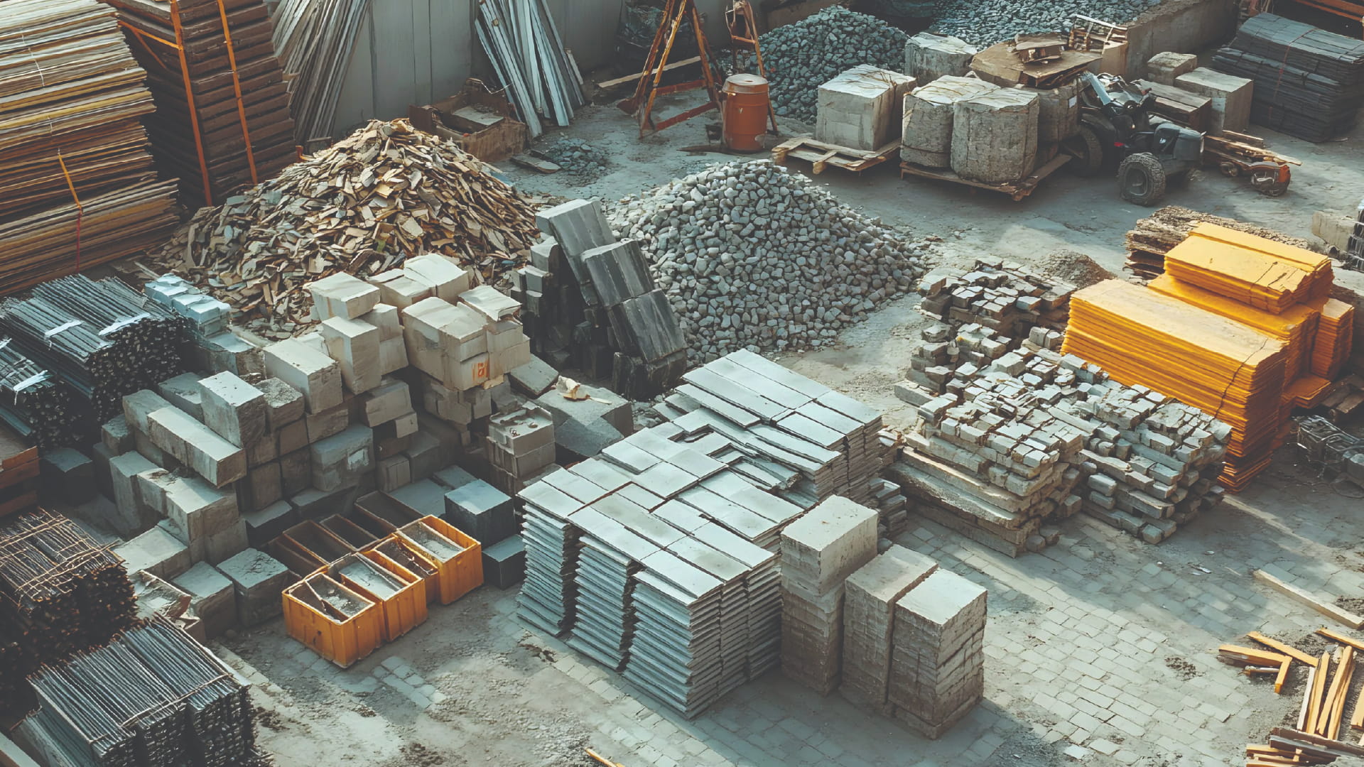 Metallar, konstruksiyalar və tikinti materialları